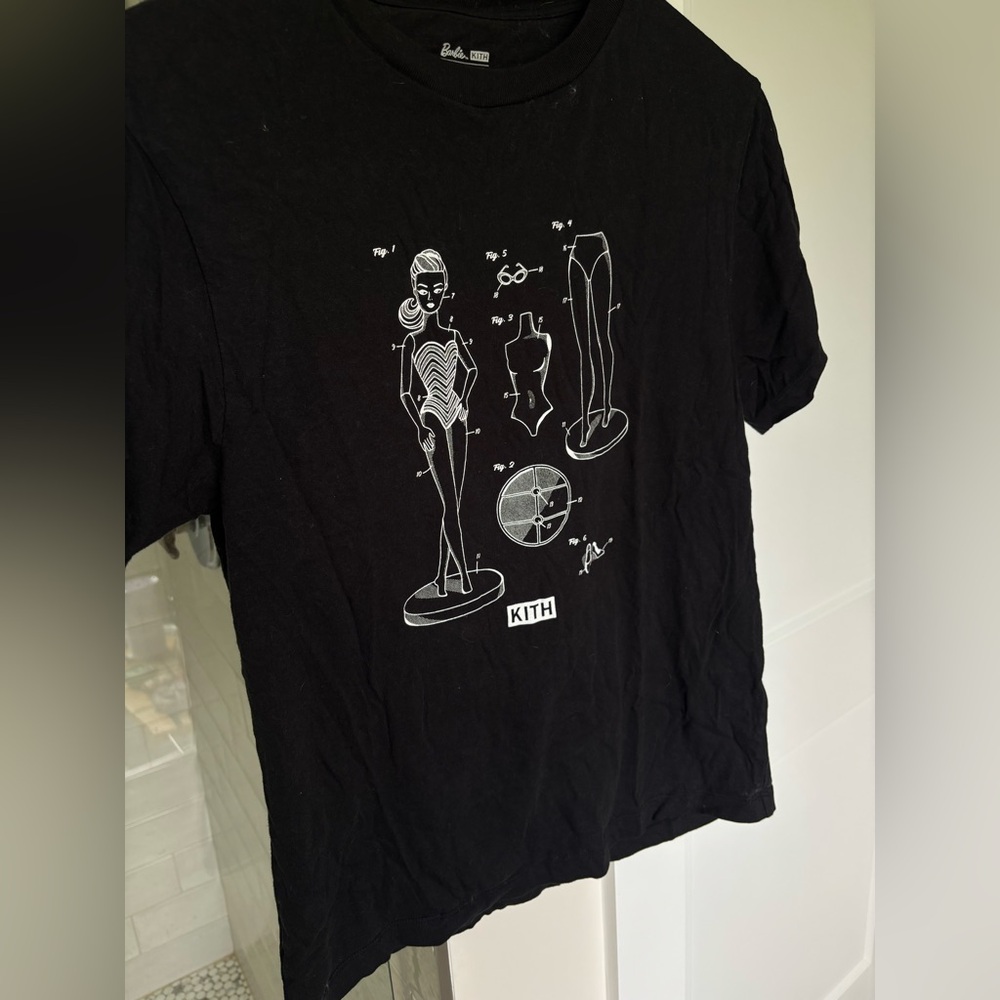Kith x Barbie Black Tee